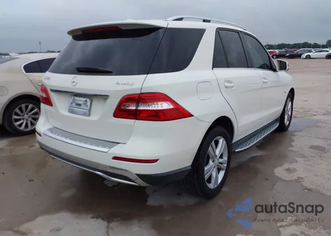 2012 Mercedes-Benz Ml 350 4Matic из США, поврежденный, VIN 4JGDA5HB7CA034478